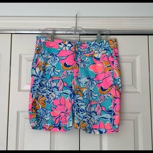 Lilly Pulitzer Chipper Shorts, multi colored